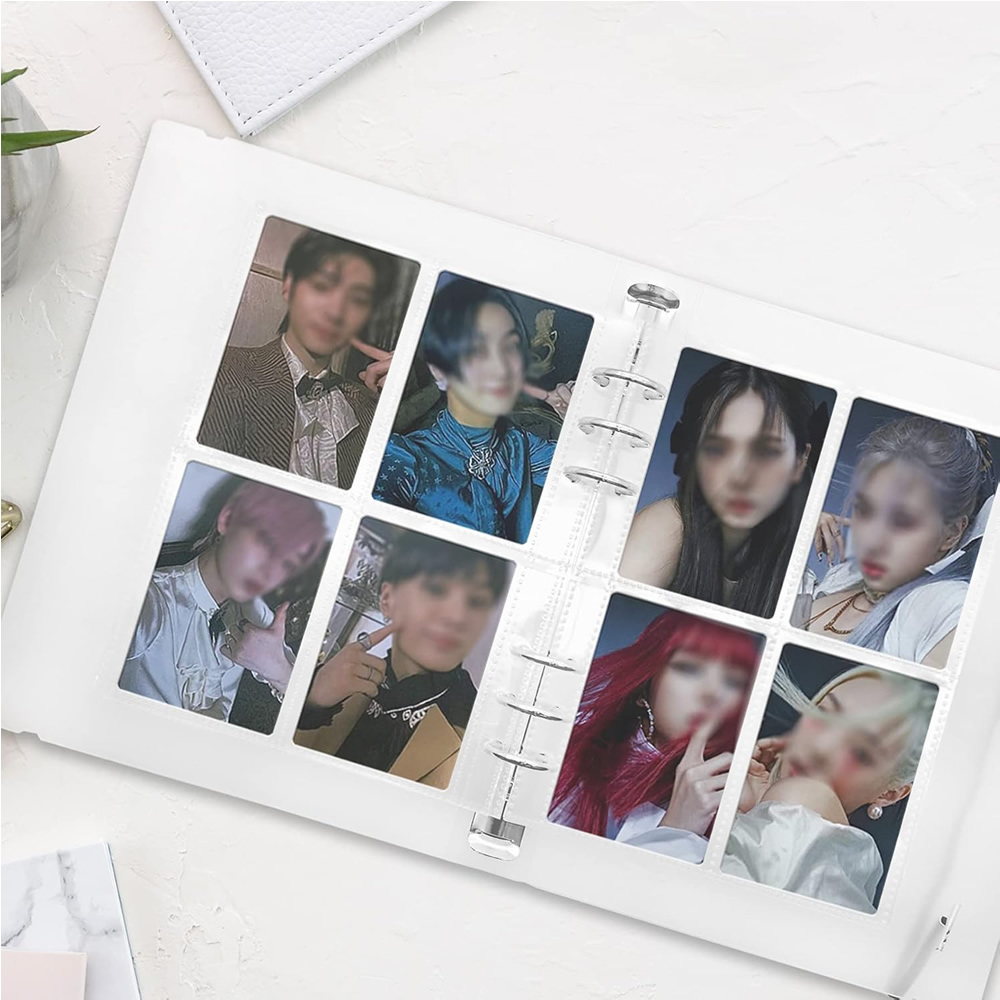 4 Pockets Photo Card Sleeves B - Trading Card Binder review and price