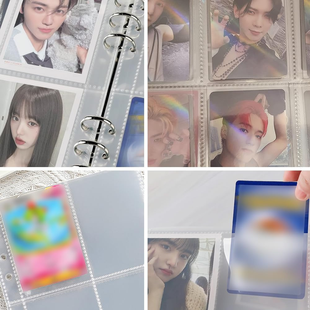 4 Pockets Photo Card Sleeves B - Trading Card Binder review and price