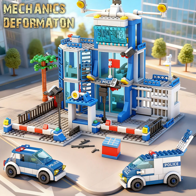 City Police Station Building B - Lego Set City review and price