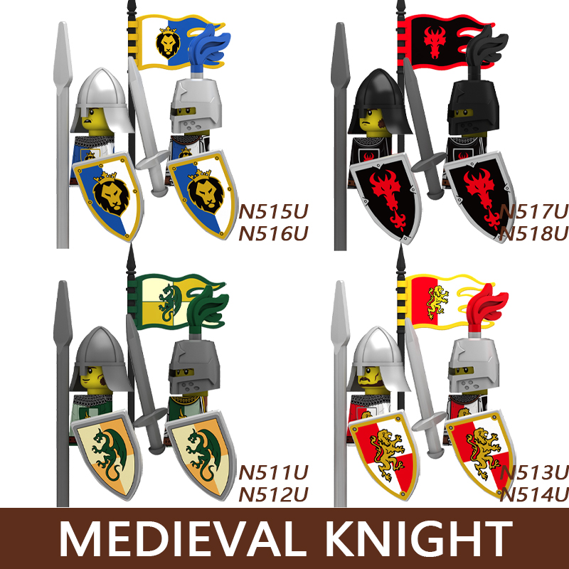 Medieval Castle Soldier Buildi - Lego Minifigure Holder review and price