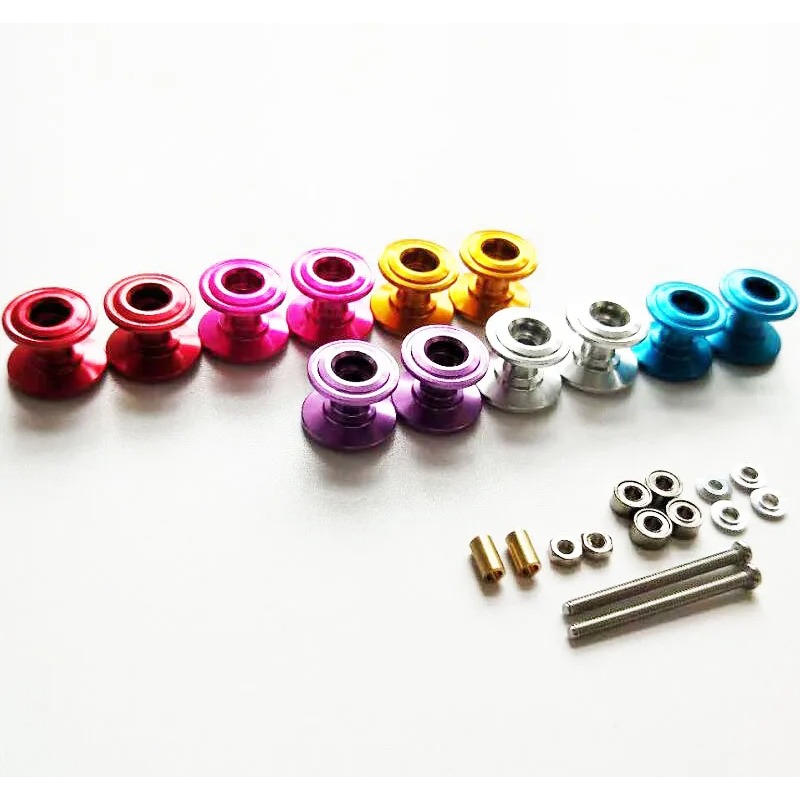 2Pcs 12-13mm Double Guide Roll - Tamiya Model Mini 4Wd review and price