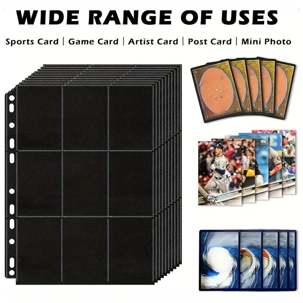 10Pack Black 9-Pocket A4 Tradi - Trading Card Binder review and price