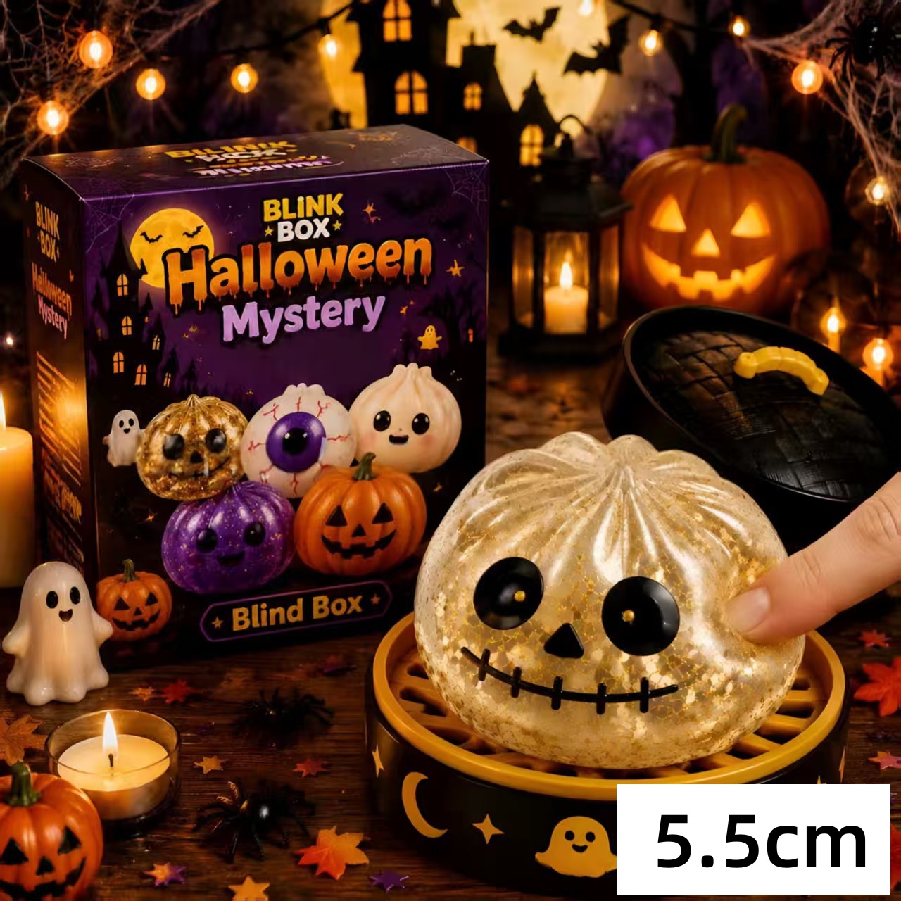 5.5cm Halloween ghost pinch mu - Vinyl Figure Blank review and price