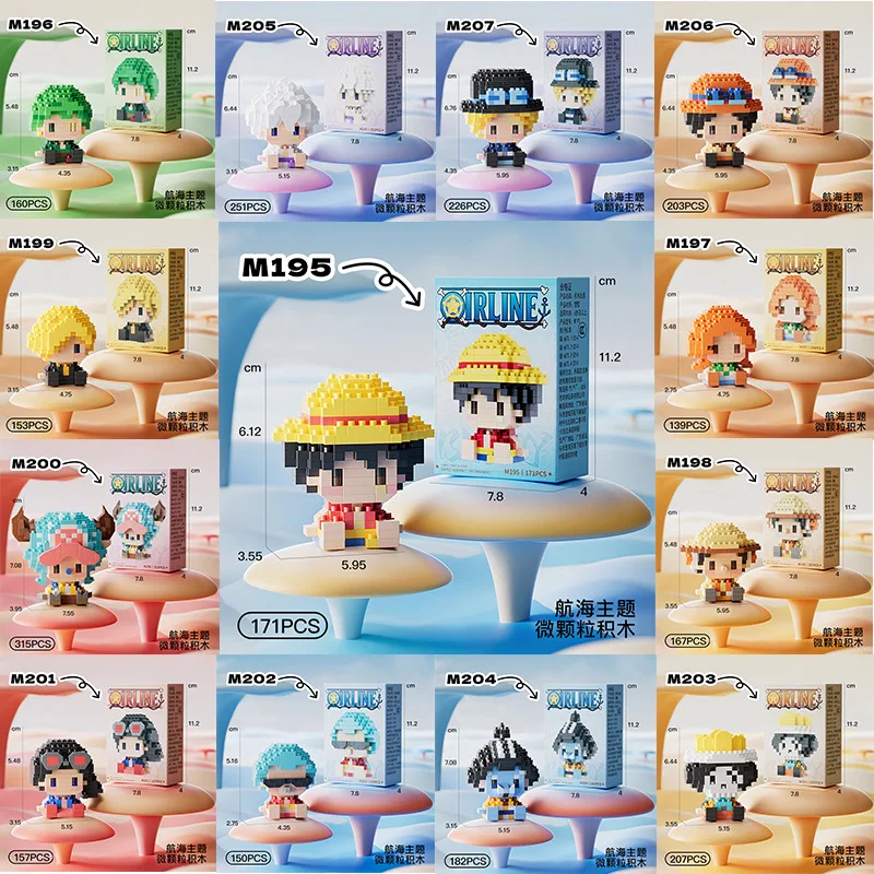 ONE PIECE 3D Anime Model Sun G - Building Block Mini review and price