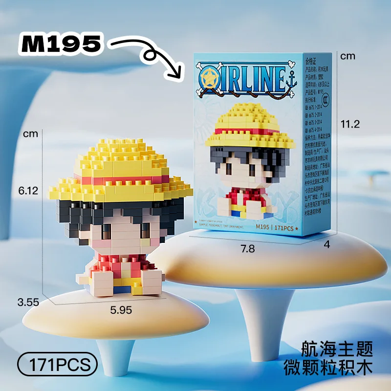 ONE PIECE 3D Anime Model Sun G - Building Block Mini review and price